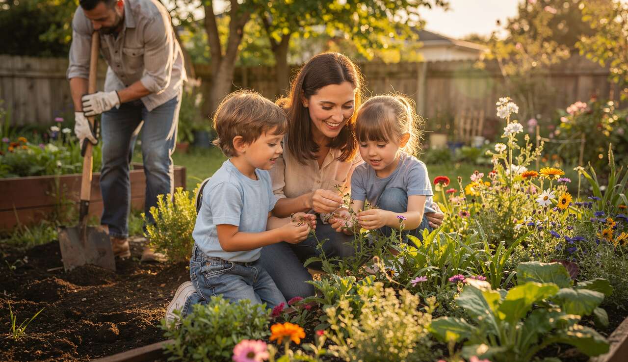 Activit&eacute;s de jardinage pour &eacute;veiller la curiosit&eacute; des enfants