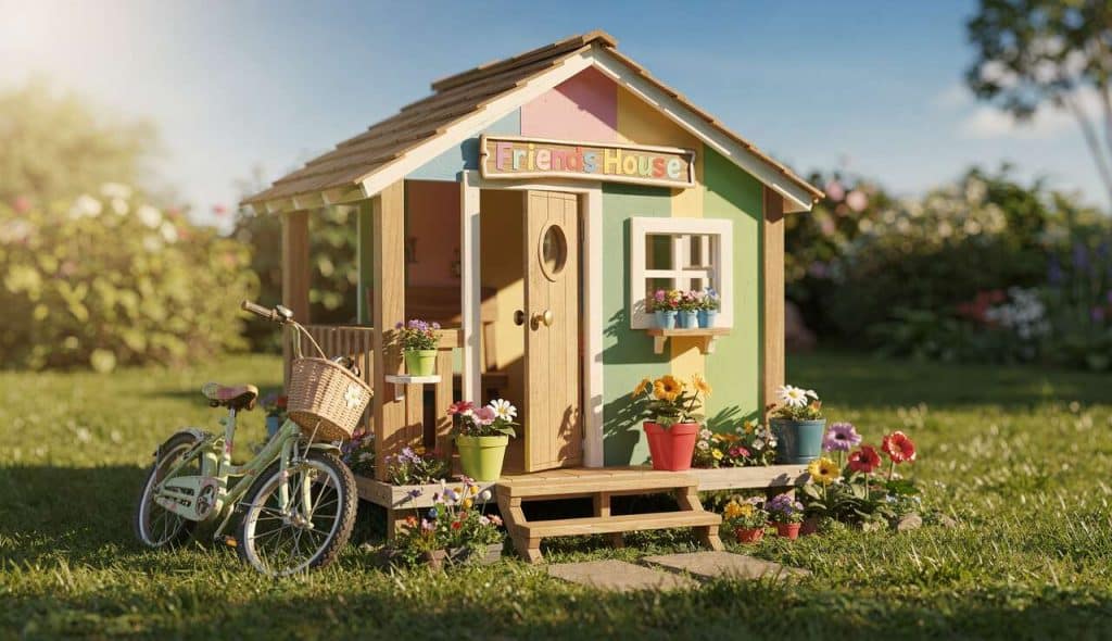 Maison Friends House : la maison de jardin idéale pour vos enfants