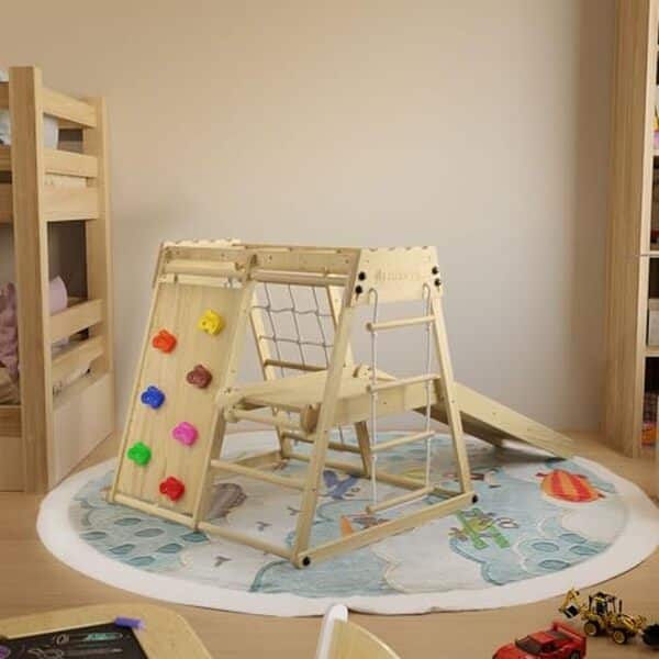 Découvrez notre test complet de la mini structure d'escalade Juskys pour enfants : sécurité, amusement et développement moteur au rendez-vous.