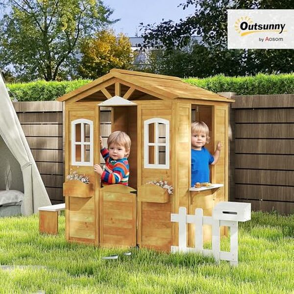 Découvrez notre évaluation complète de la cabane de jardin Outsunny en bois pour enfants : qualité, sécurité et plaisir garantis.