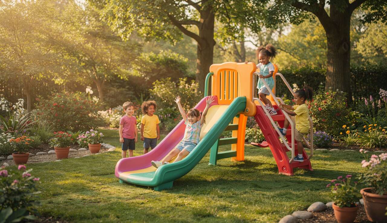 Les avantages d'un toboggan dans le jardin Les avantages d'un toboggan dans le jardin