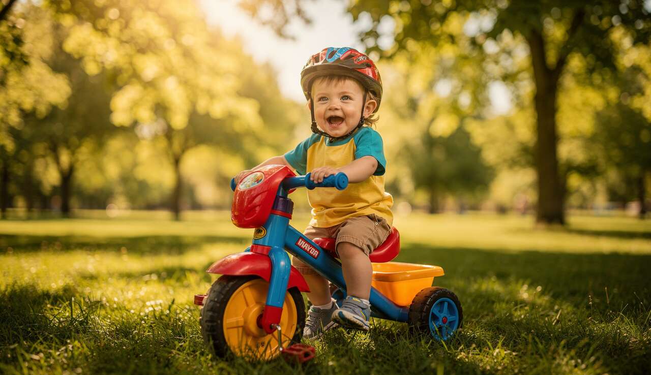 Les avantages du tricycle pour b&eacute;b&eacute;