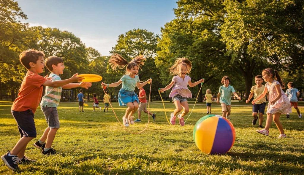 L'ABC des jeux d'extérieur avec les enfants