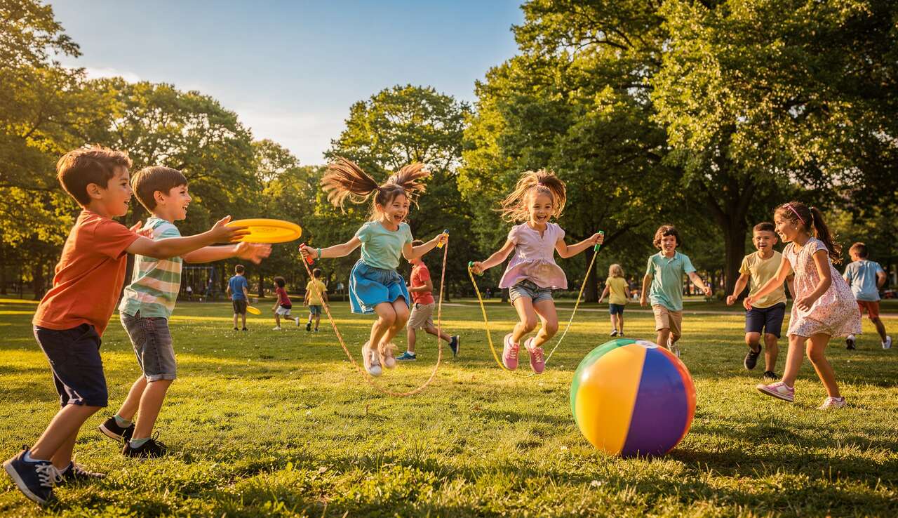 L'ABC des jeux d'extérieur avec les enfants