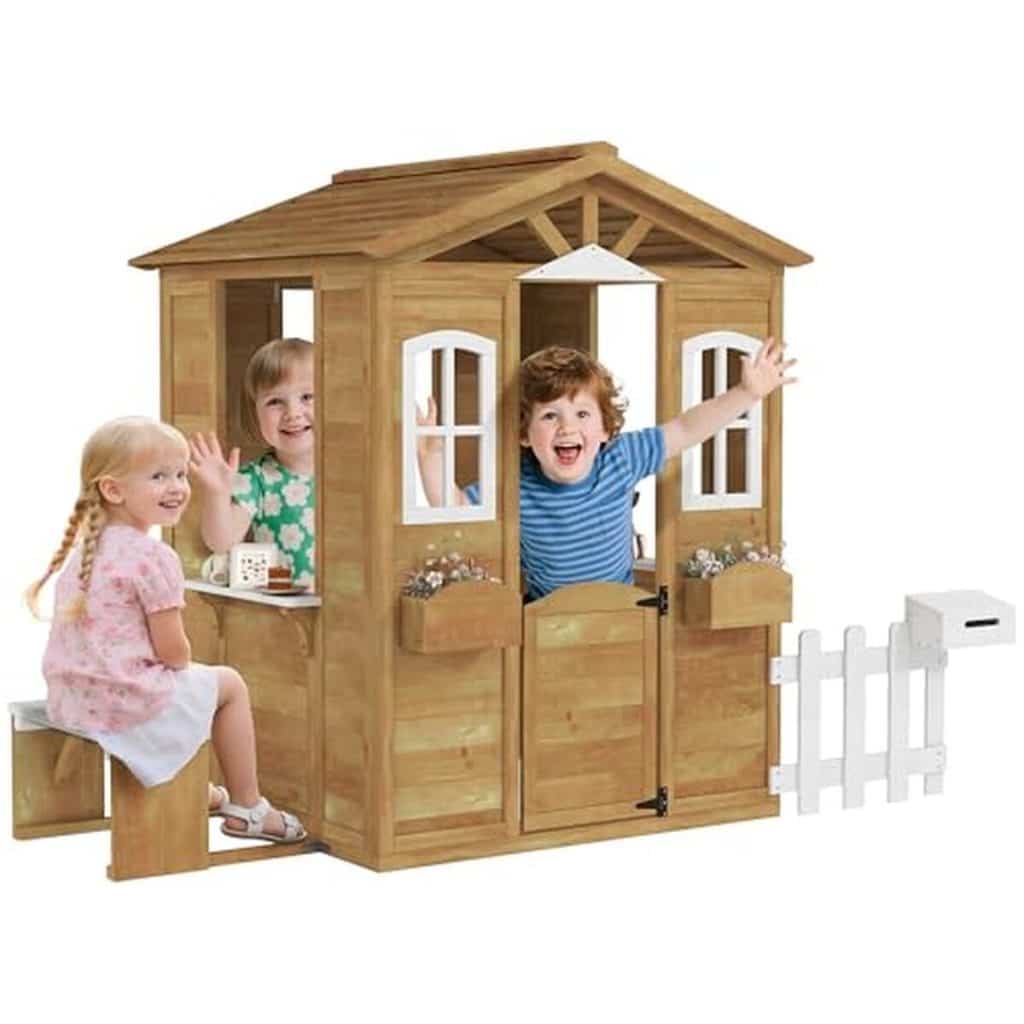Test de la cabane de jardin pour enfant Outsunny en bois