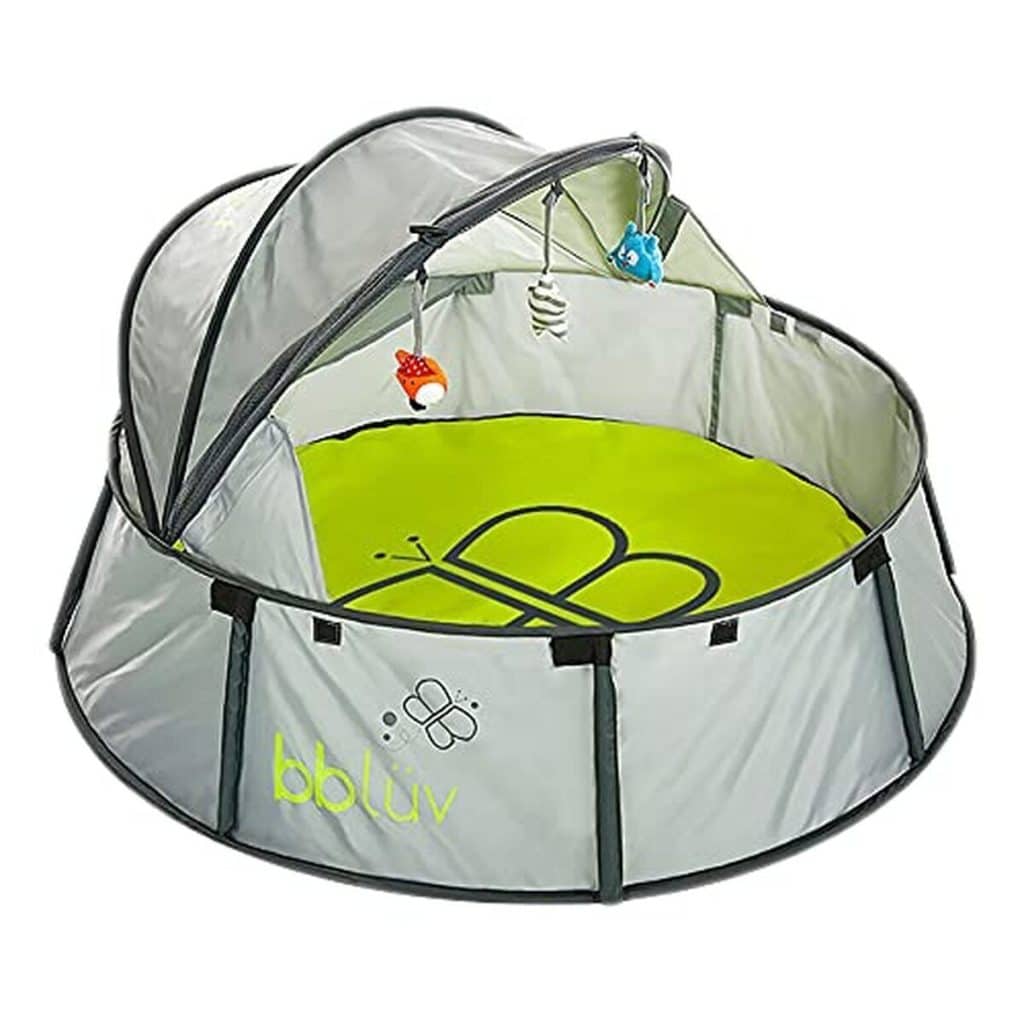 Test du bblüv Nidö : tente de voyage amusante pour tout-petits