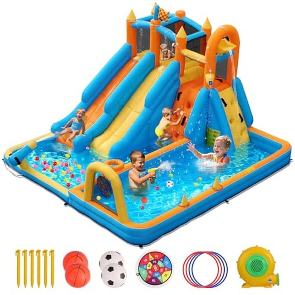 Test du château aquatique gonflable Fooing : plongez dans l'amusement estival