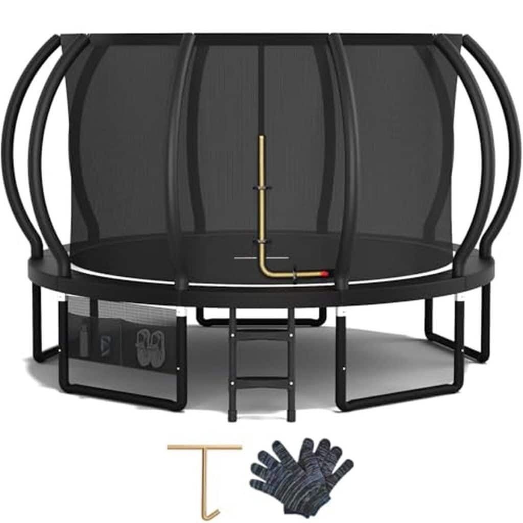 Test du trampoline Devoko 366 cm avec filet de sécurité
