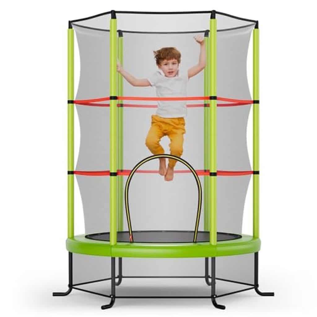 Test du trampoline Goplus extérieur enfant : sécurité et fun garantis
