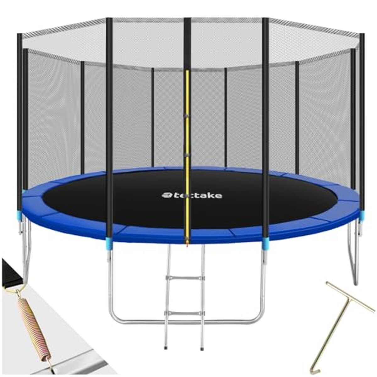 Test du trampoline tectake Ø 457 cm : sécurité et plaisir certifiés