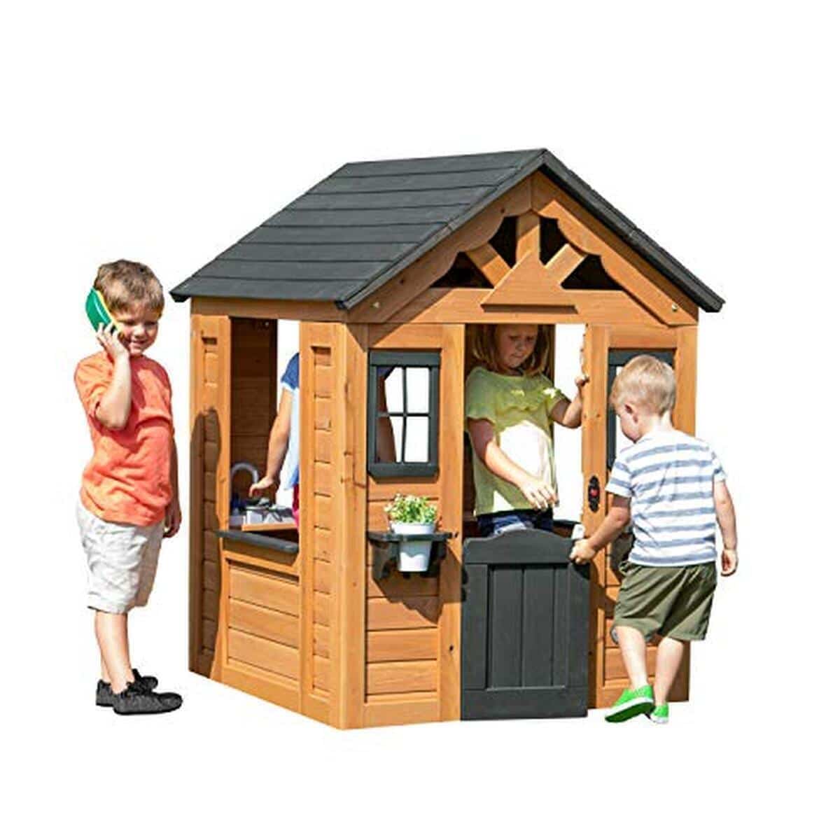 Test : maisonnette en bois Sweetwater par Backyard Discovery
