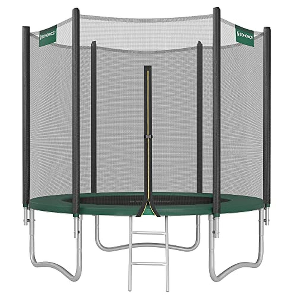 Test : trampoline extérieur SONGMICS 244 cm avec filet et échelle