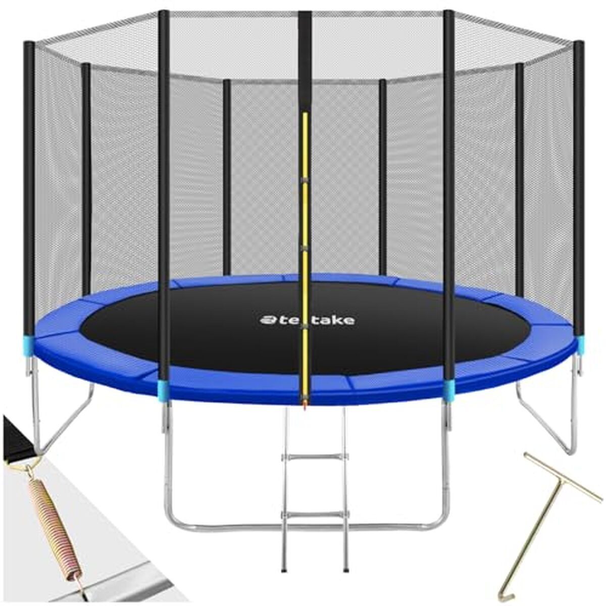 Test trampoline tectake® 366 cm : sécurité et plaisir au jardin