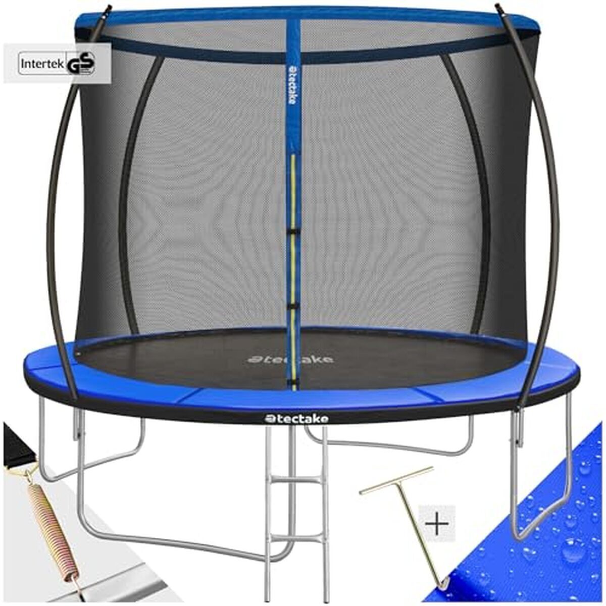 Test : trampoline tectake® Ø305 cm - sécurité et fun au rendez-vous