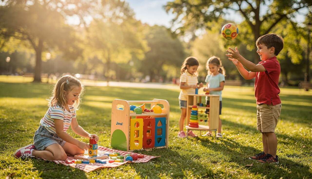 Idées de jeux d'extérieur Janod pour enfants dès 3 ans