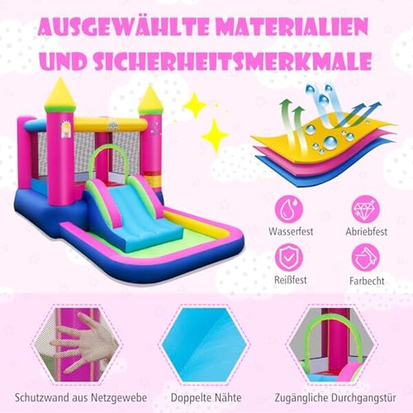 Découvrez notre analyse du château gonflable Fantask avec toboggan et piscine à balles : les caractéristiques, avantages et conseils pour une expérience ludique mémorable en famille.