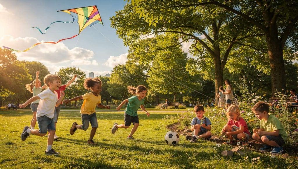 Activités de plein air pour enfants : idées créatives et ludiques