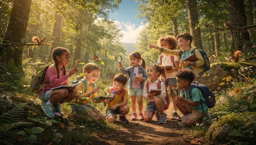 15 activités pour explorer la nature avec les enfants