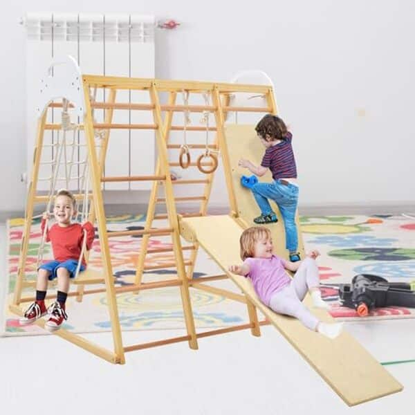 Découvrez le set de jeux 8 en 1 Lifezeal : amusez vos enfants avec un toboggan, une balançoire et bien plus. Test complet et avis détaillé sur cet équipement ludique idéal pour le jardin.