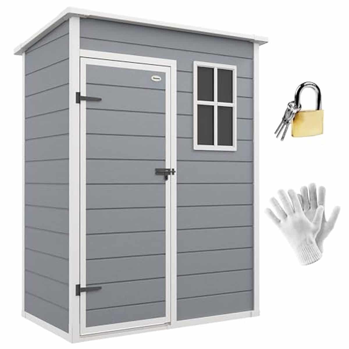 Test de l'abri de jardin Outsunny 1, 14 m² : fonctionnalité et sécurité