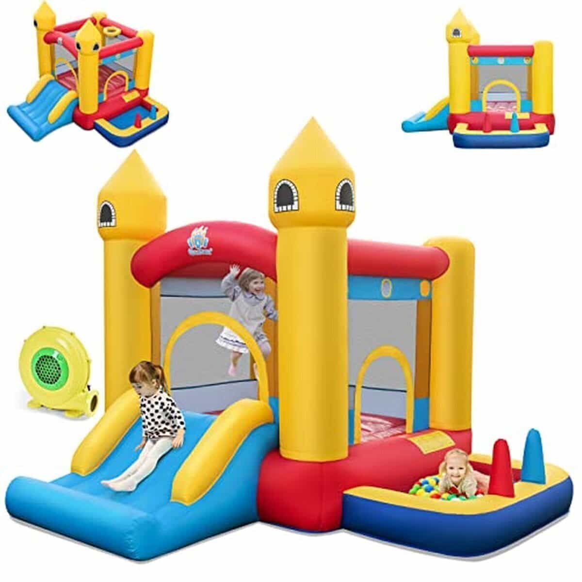 Test du château gonflable 6 en 1 Costway : l'aire de jeux ultime pour enfants