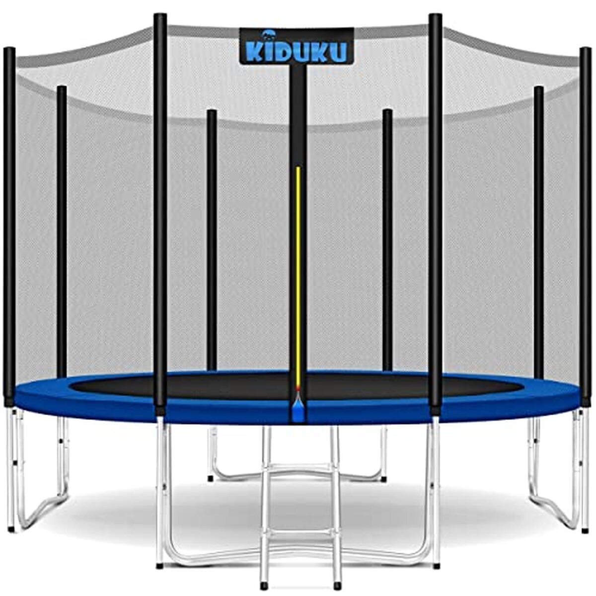 Test du trampoline Kiduku Ø 366 cm : sécurité et robustesse au jardin