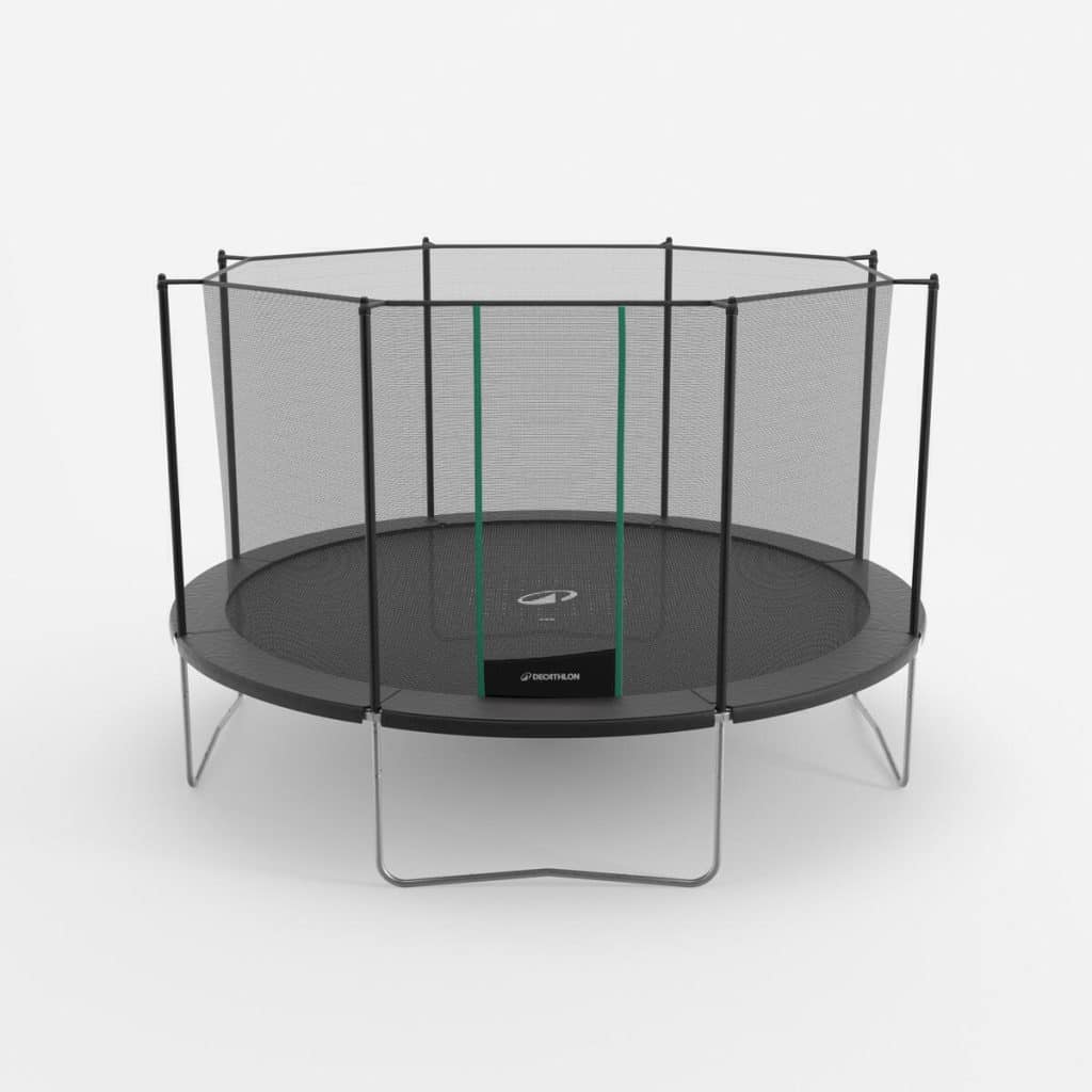 Test du trampoline 420 Decathlon : montage sans outil