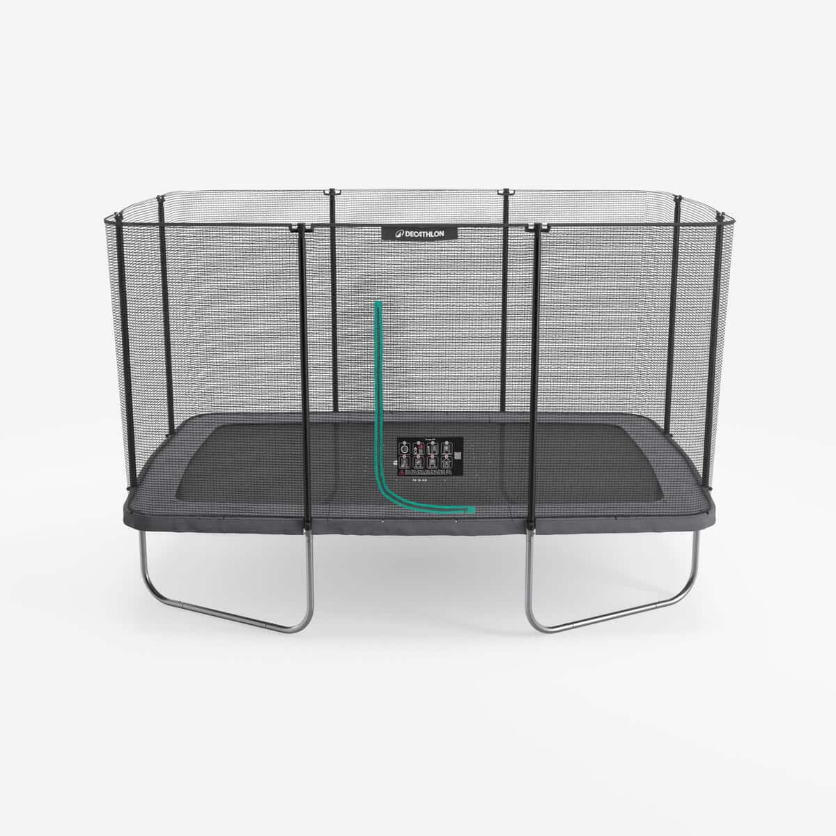 Test du trampoline rectangulaire 520 de Decathlon : sécurité et fun garantis
