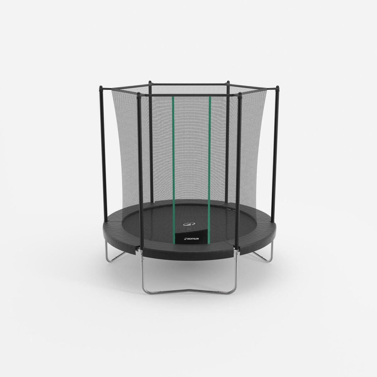 Test : trampoline rond Decathlon 240 avec filet